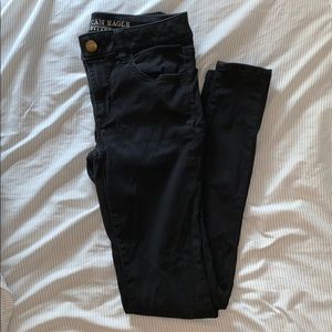 American Eagle Black Jeggings